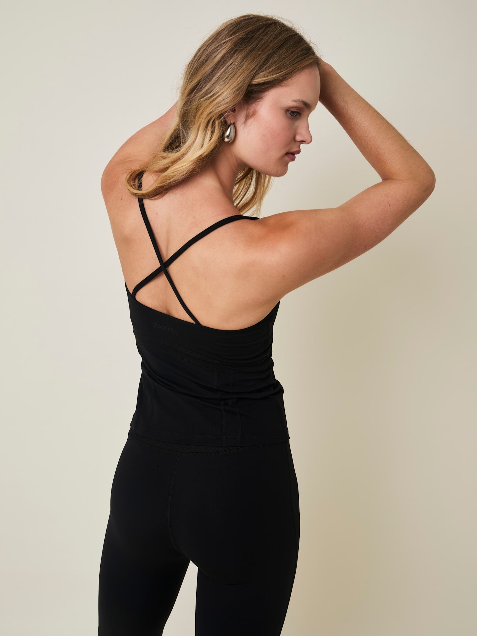 Adorn strap top - Nero