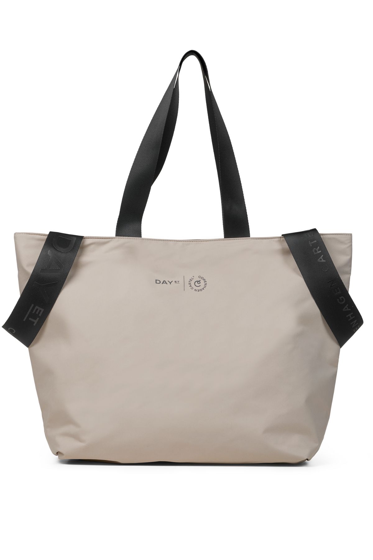 DAY ET x Copenhagen Cartel 2-way tote bag - Sand/Ocean Print