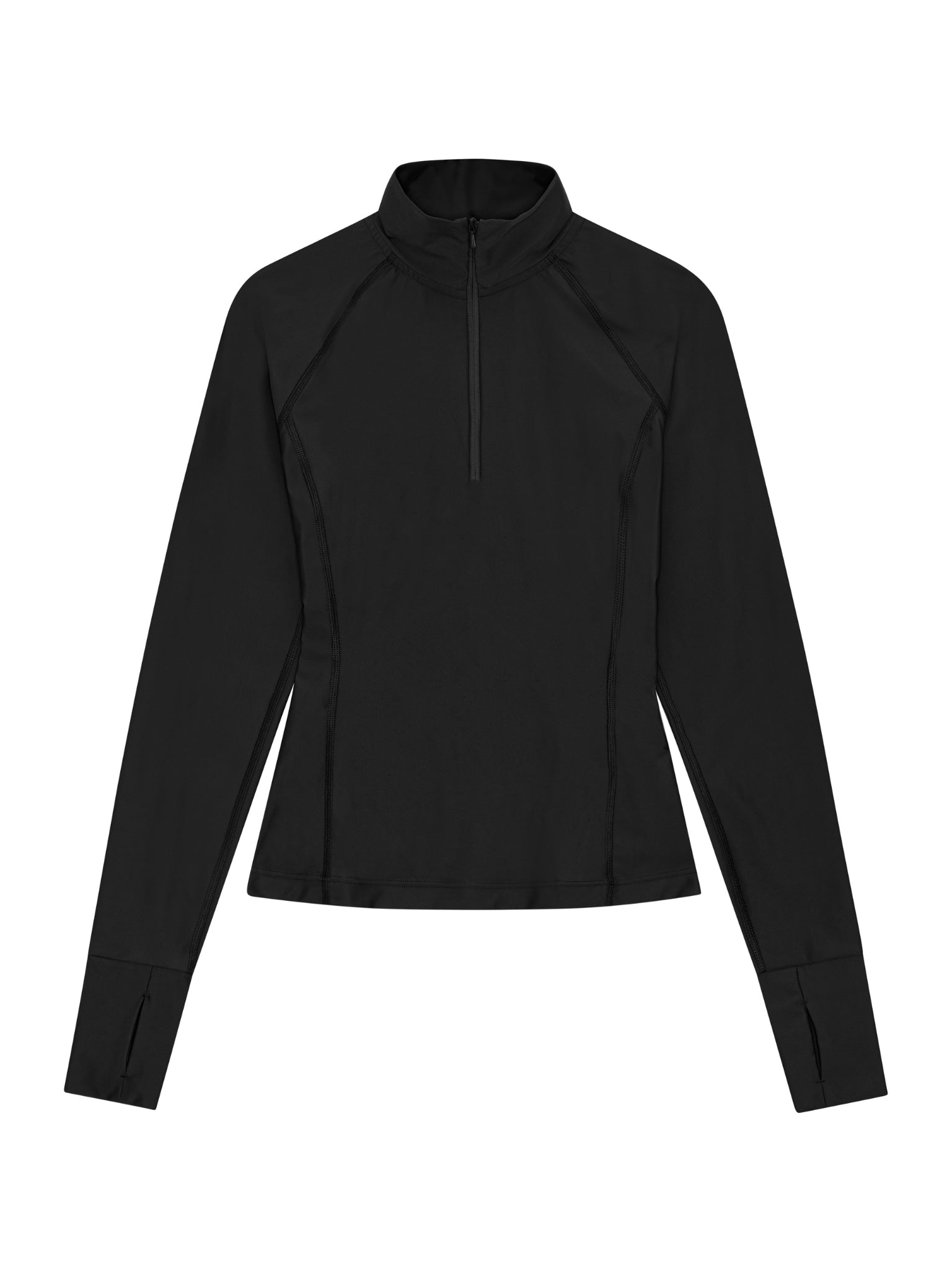 Elevate langærmet top - Nero
