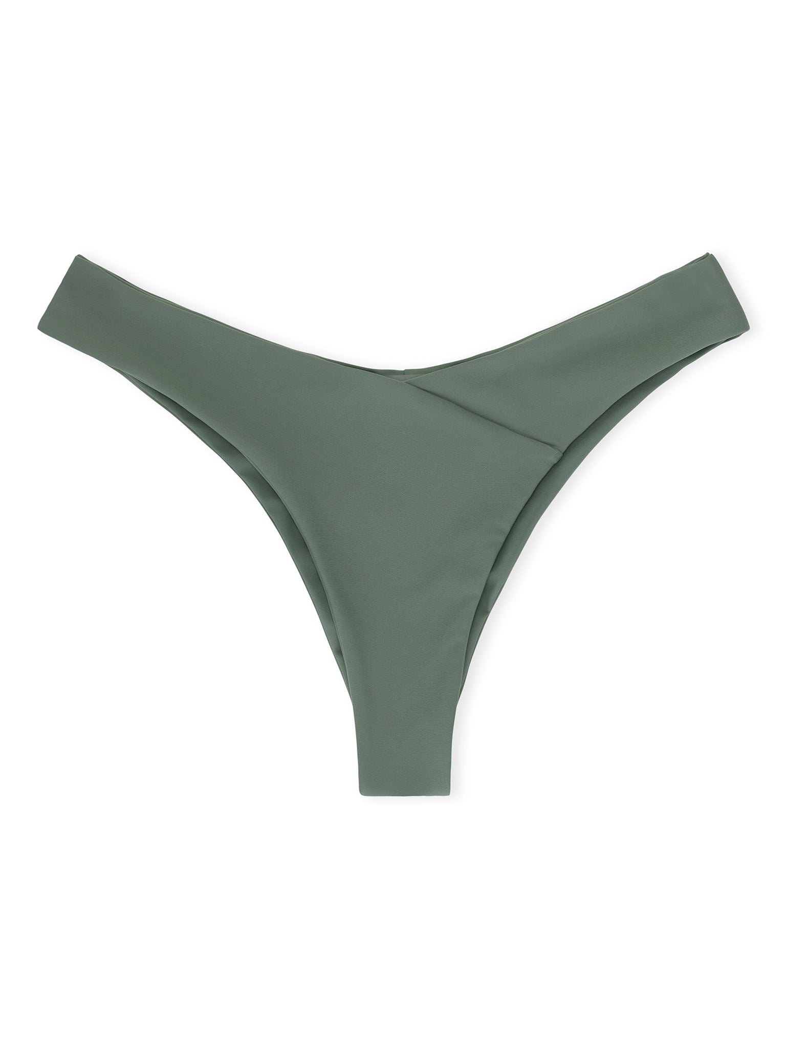 Canggu V-shaped bikini bottom - Army