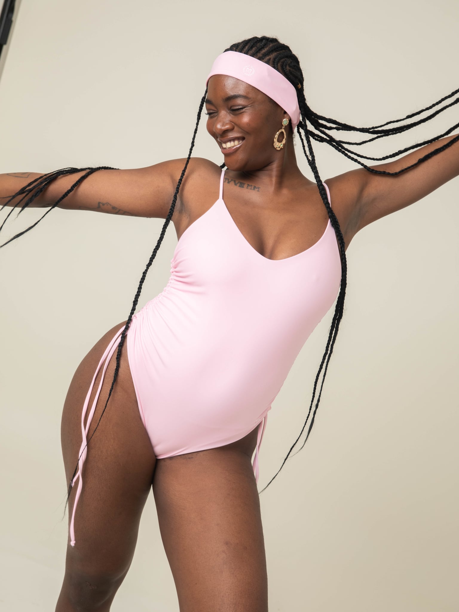 Cartel x Align by Blume Pantai Justerbar Badedragt - Blush