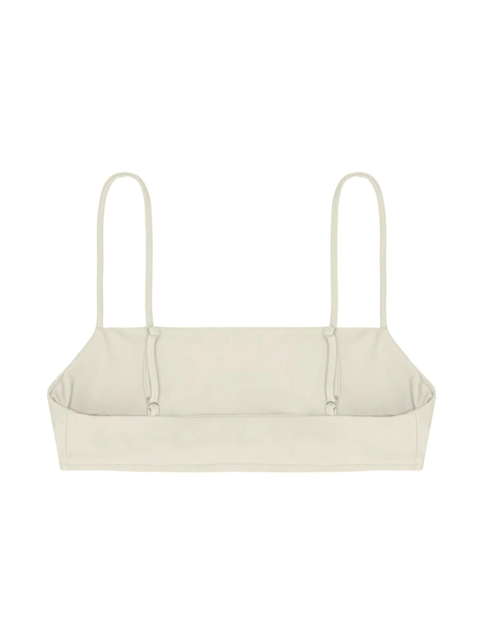 Sanur bandeau adjustable bikini top - Shell