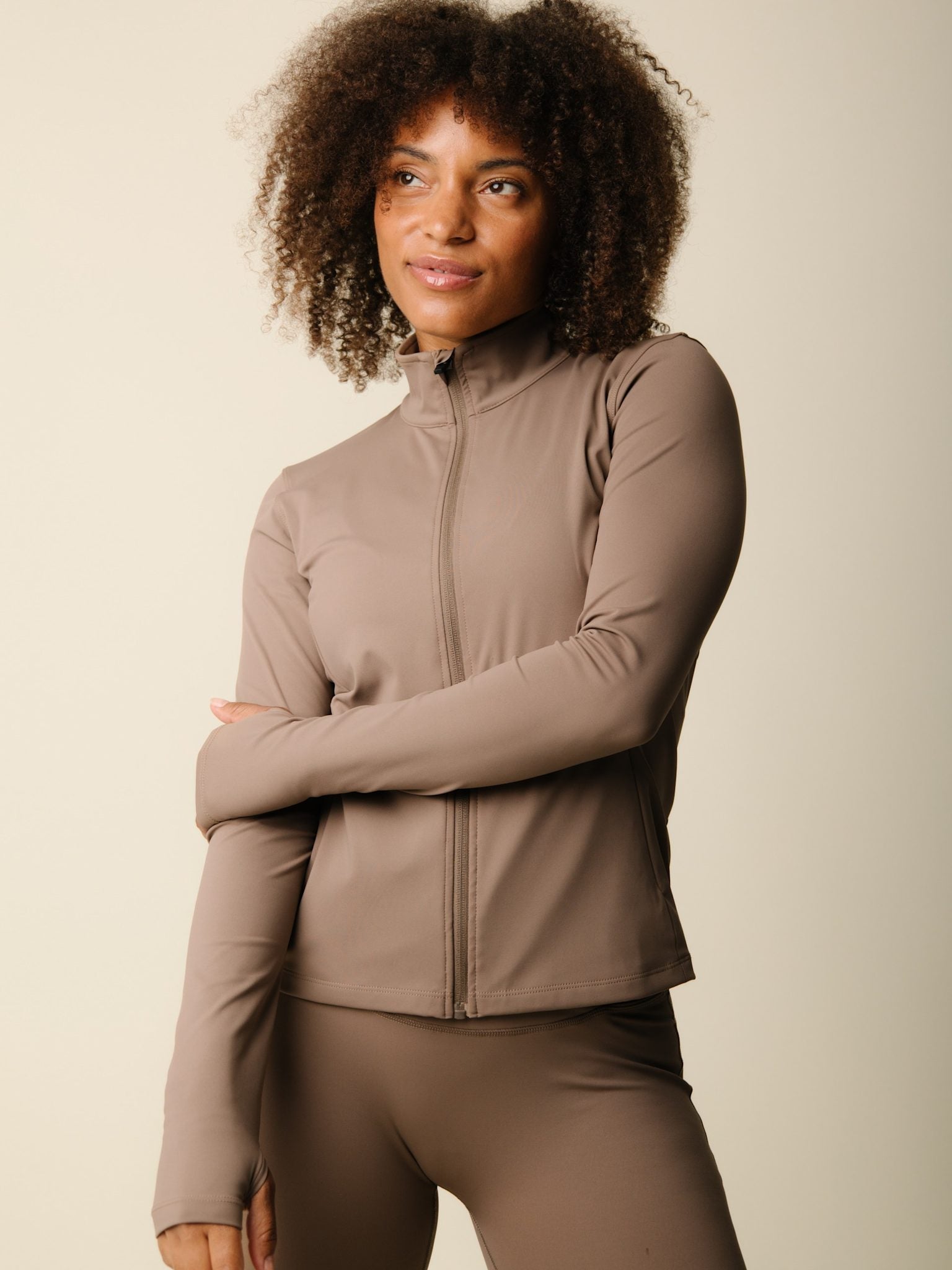 Cartel x Align by Blume contour zip jakke - Hazel