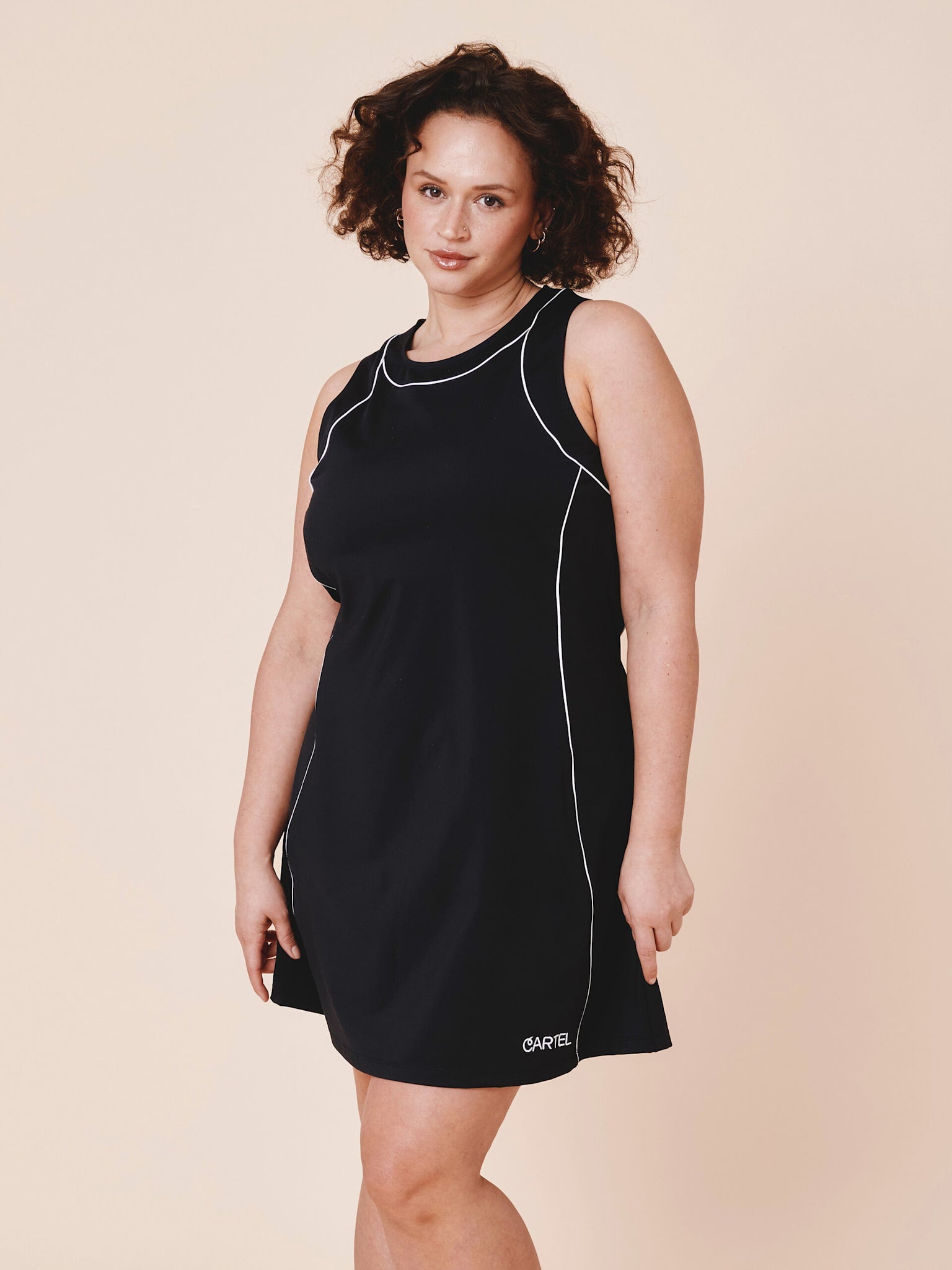 Grand slam sportivo dress - Nero