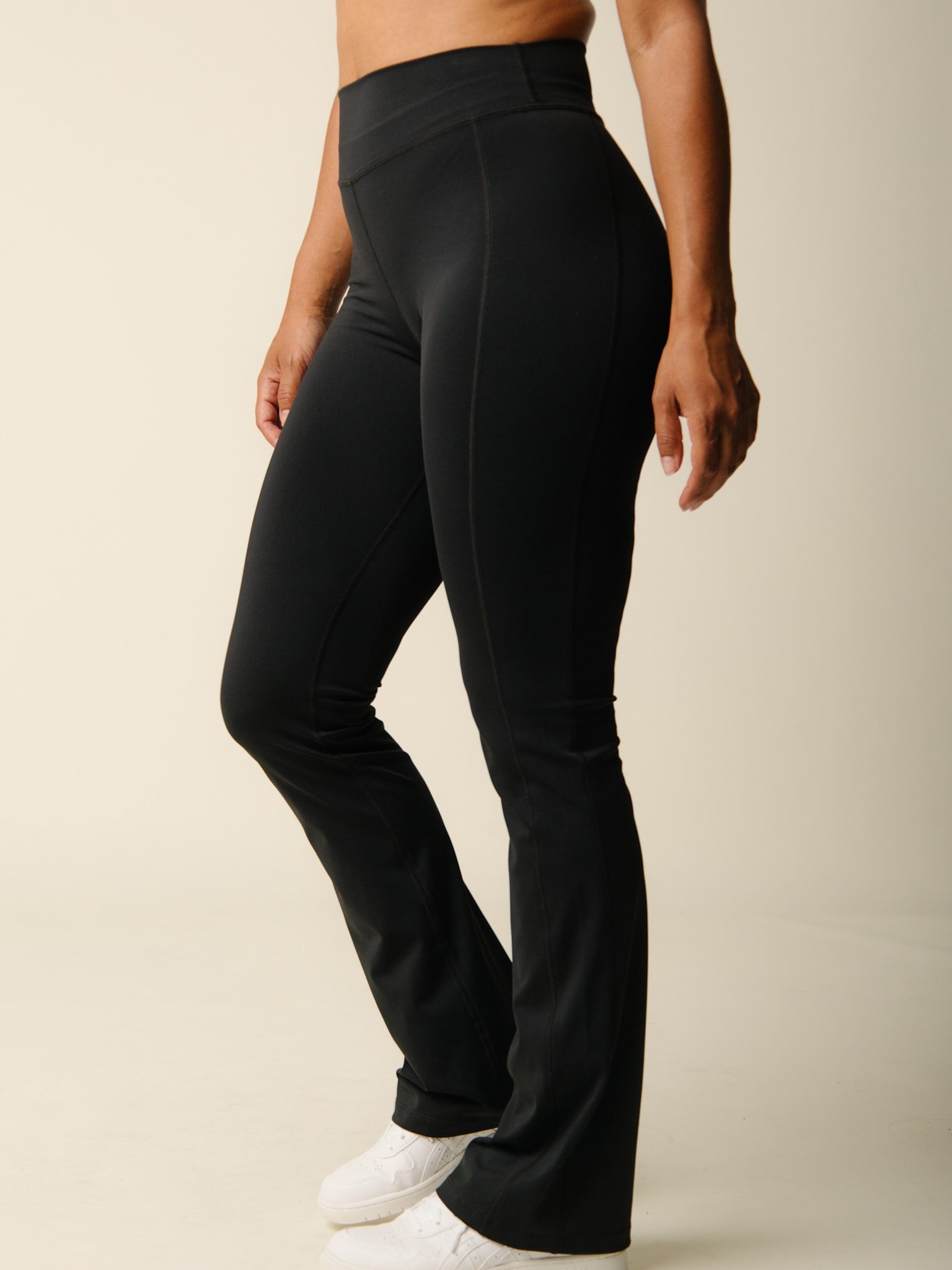 Sprint high-waist leggings - Nero
