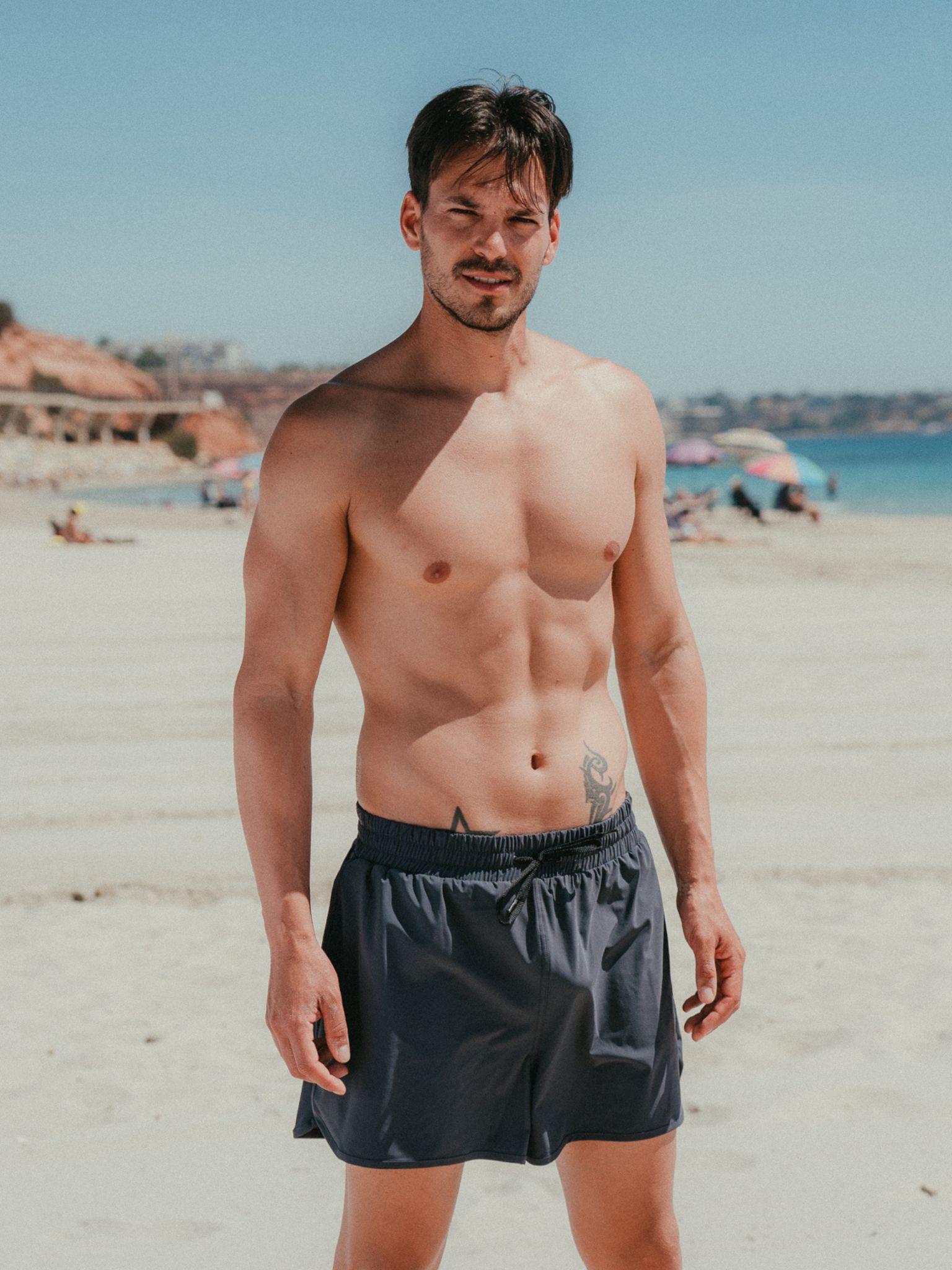 Balian herre shorts - Ash