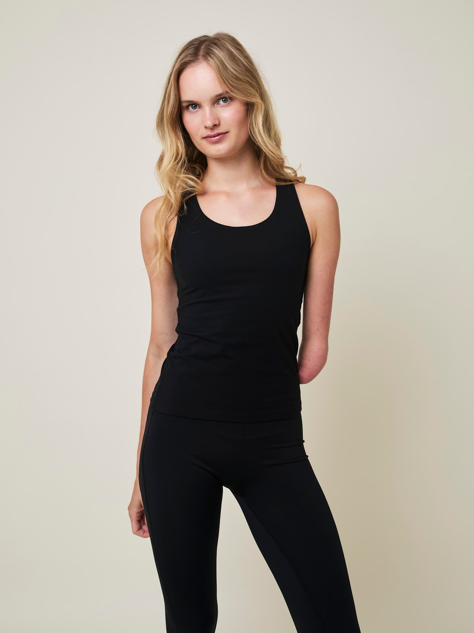 Ace Sports Top - Nero