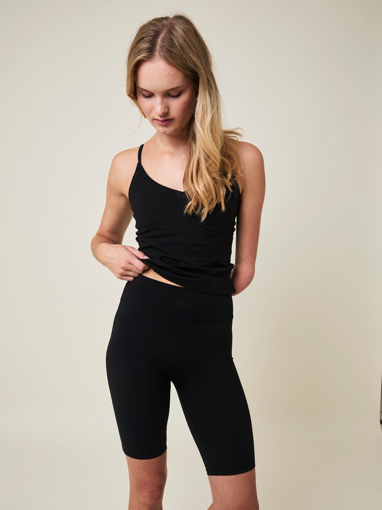 Adorn strap top - Nero