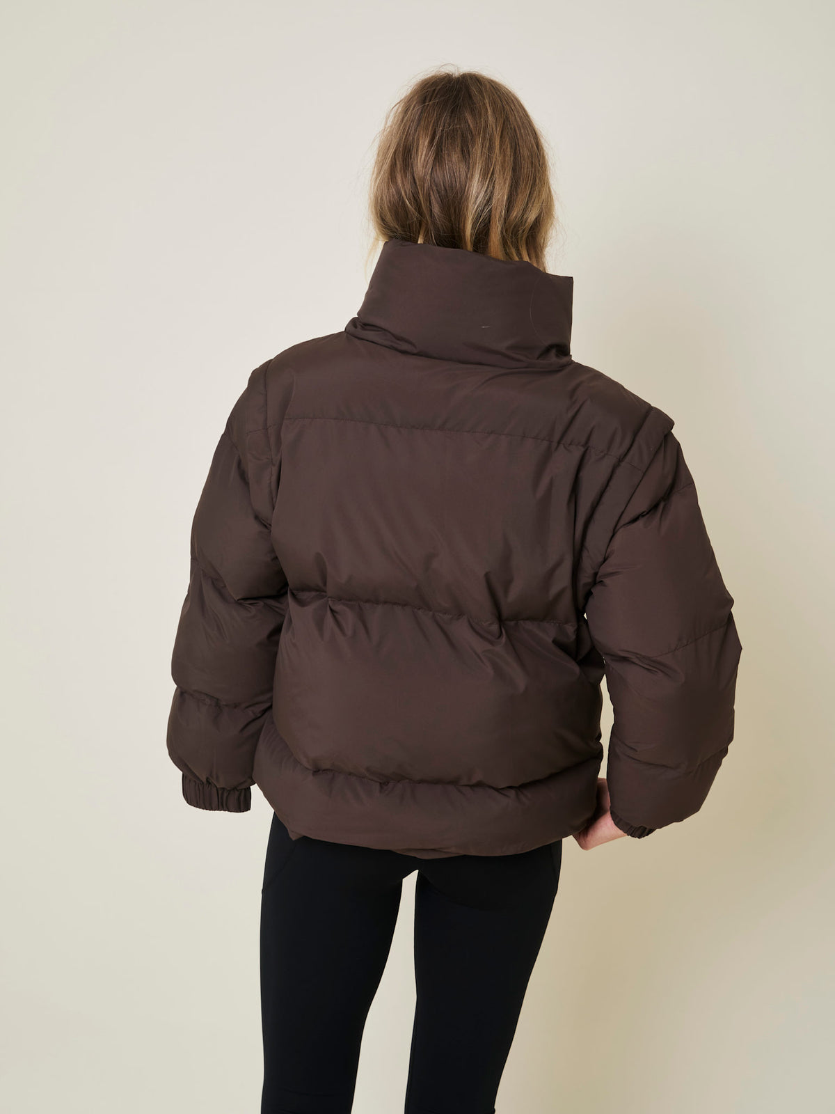 Alpine 2-i-1 Pufferjakke & vest - Arabica