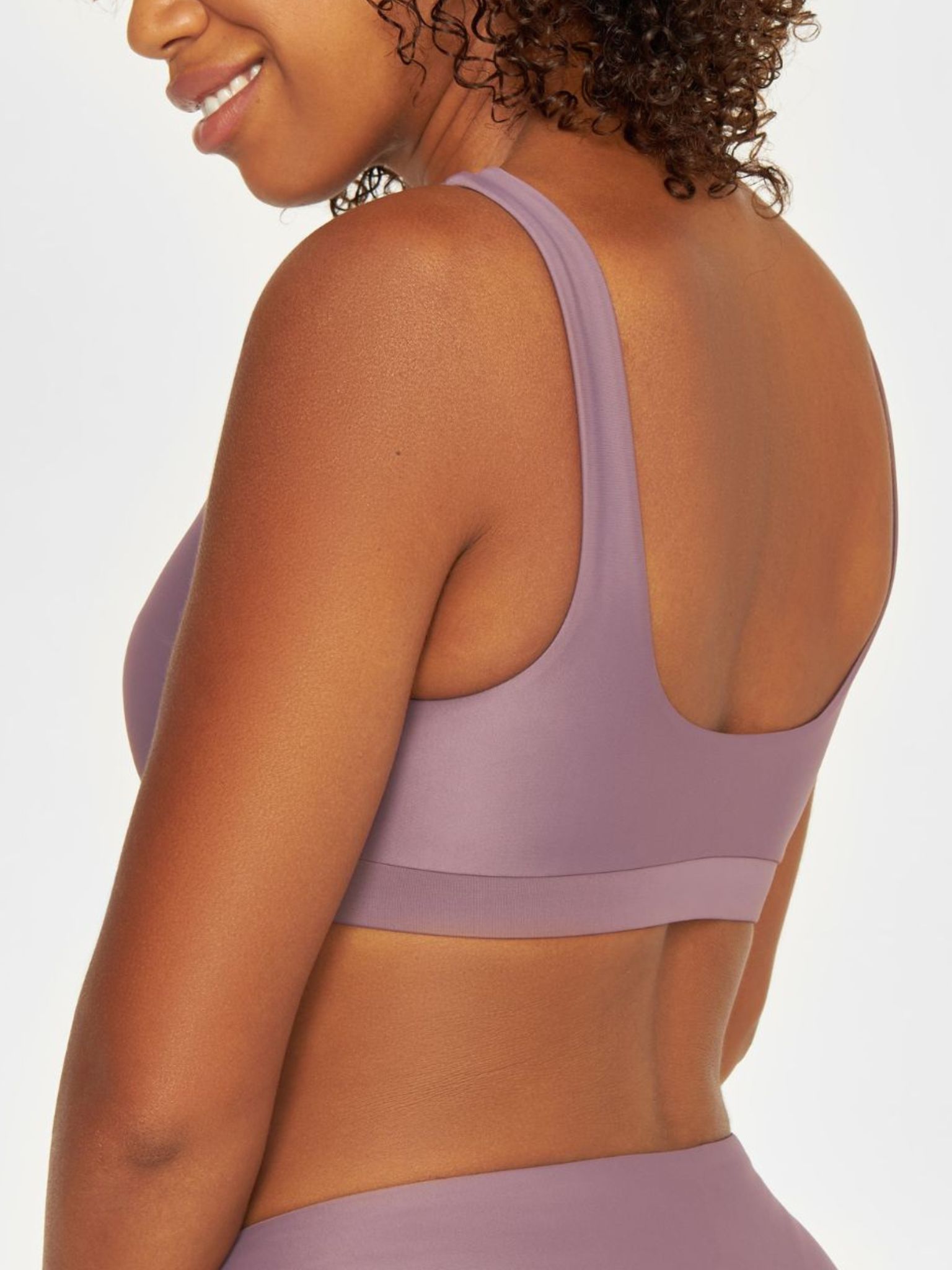 Agung sporty bikini top - Plum