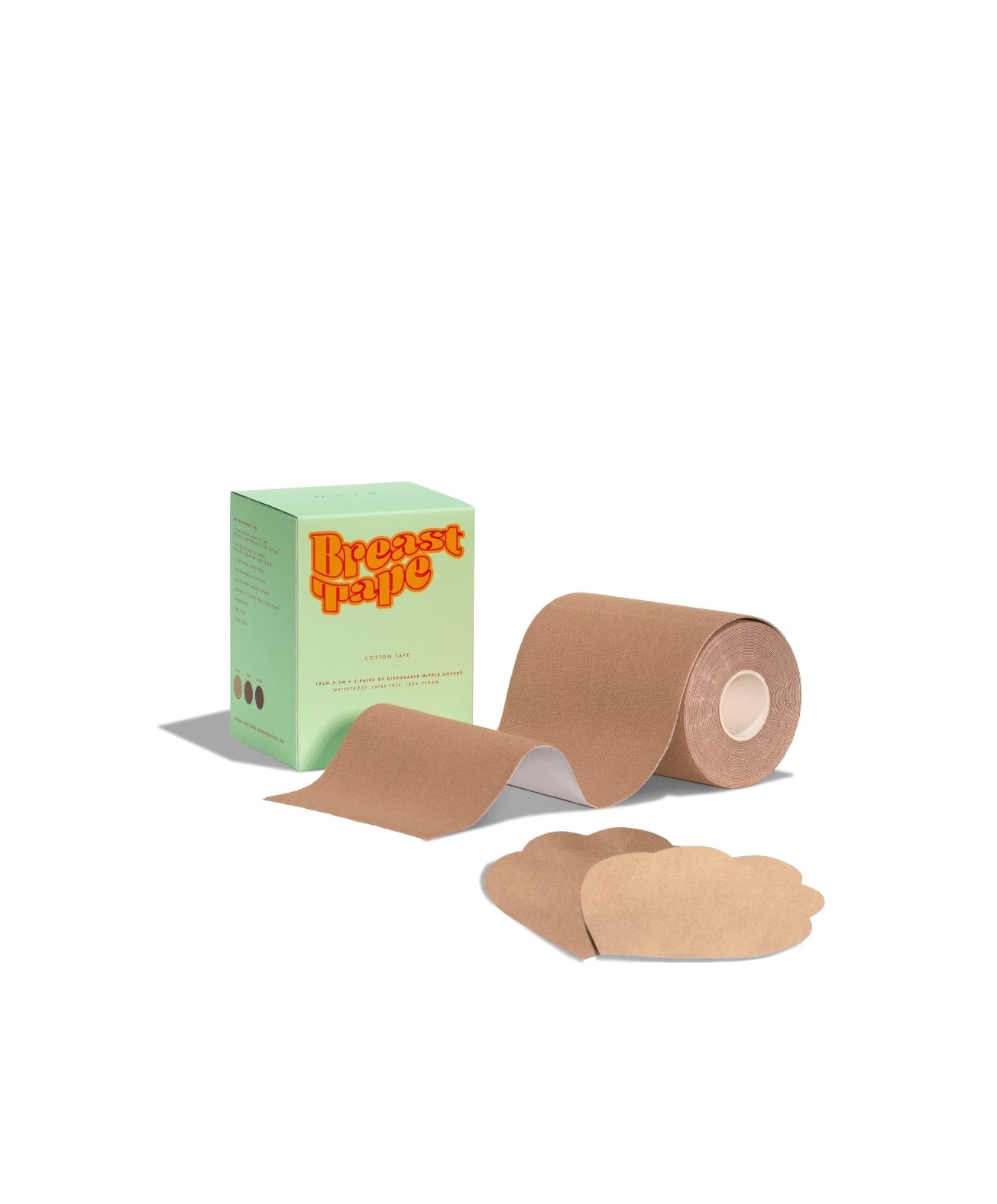 AISO Breast tape, 10cm x 5m, (D/DD-O skål) - Nilla