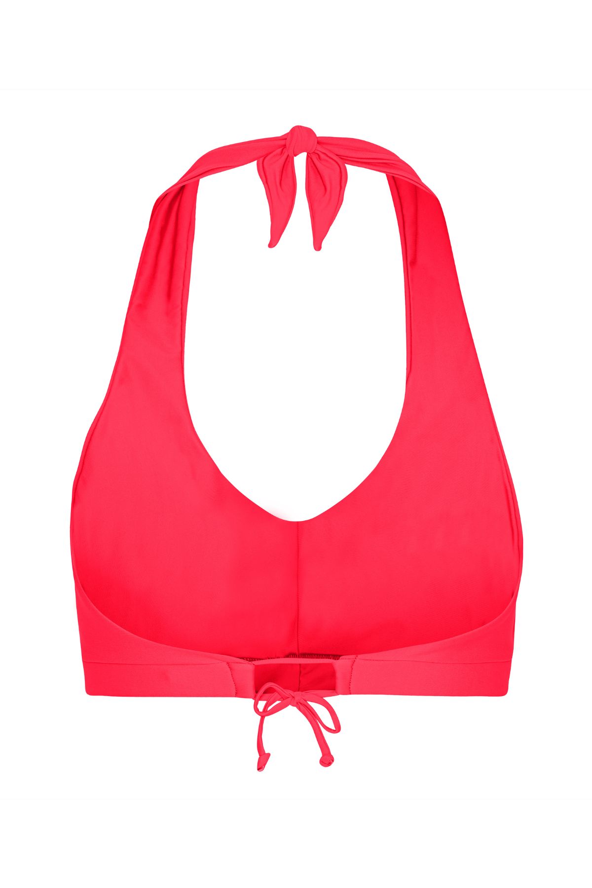 Bukit halterneck bikini top - Heat