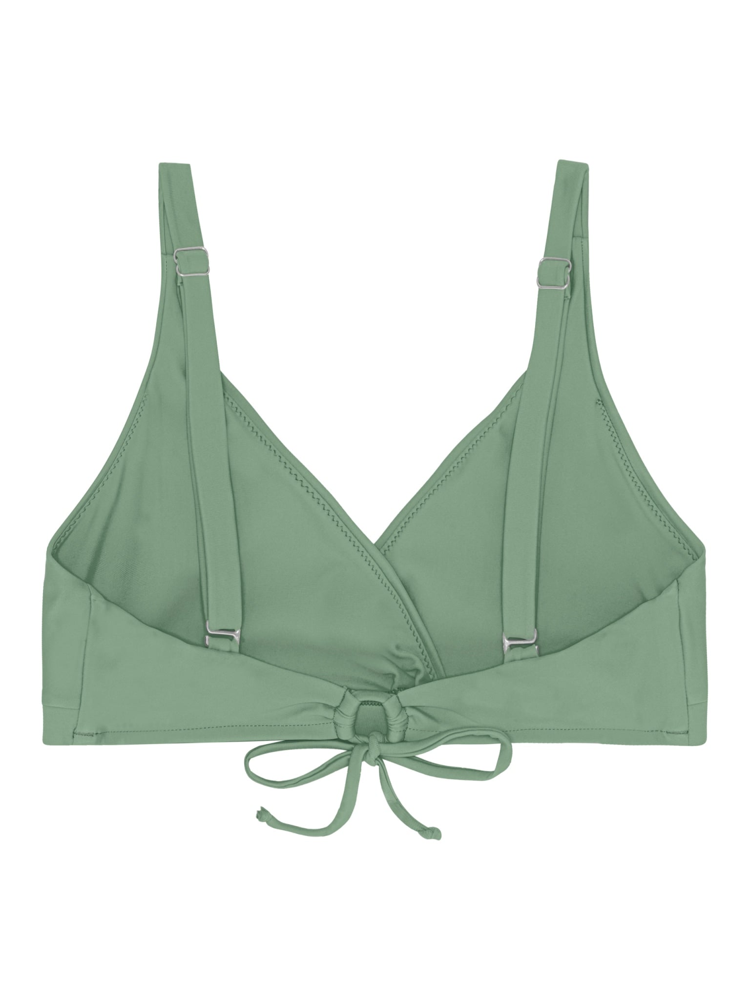 Istana draperet bikini top - Army