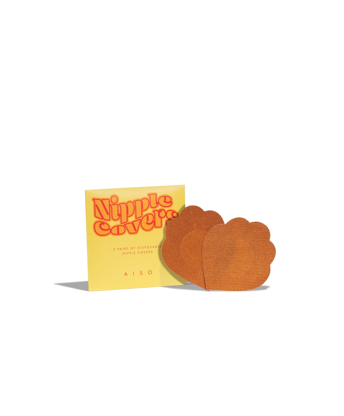 AISO Nipple Covers Yellow, 5 par - Cino