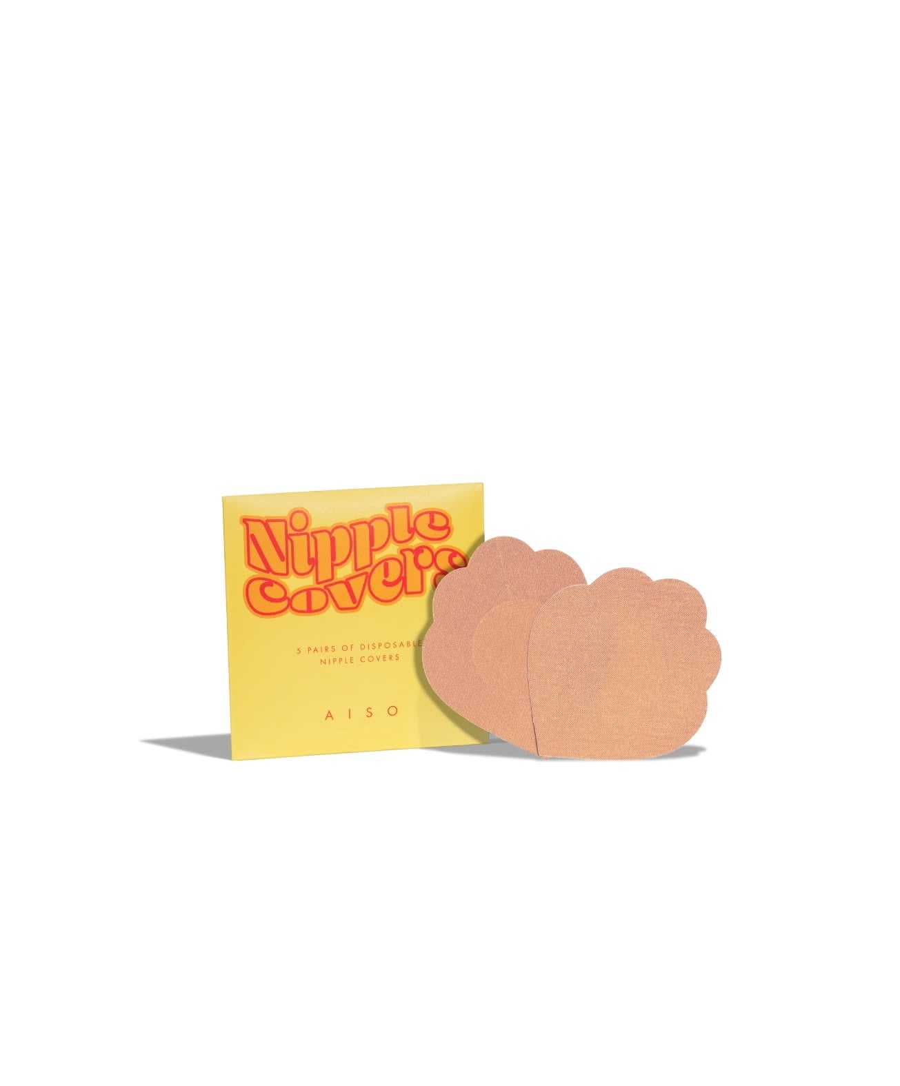 AISO Nipple Covers Yellow, 5 par - Nilla