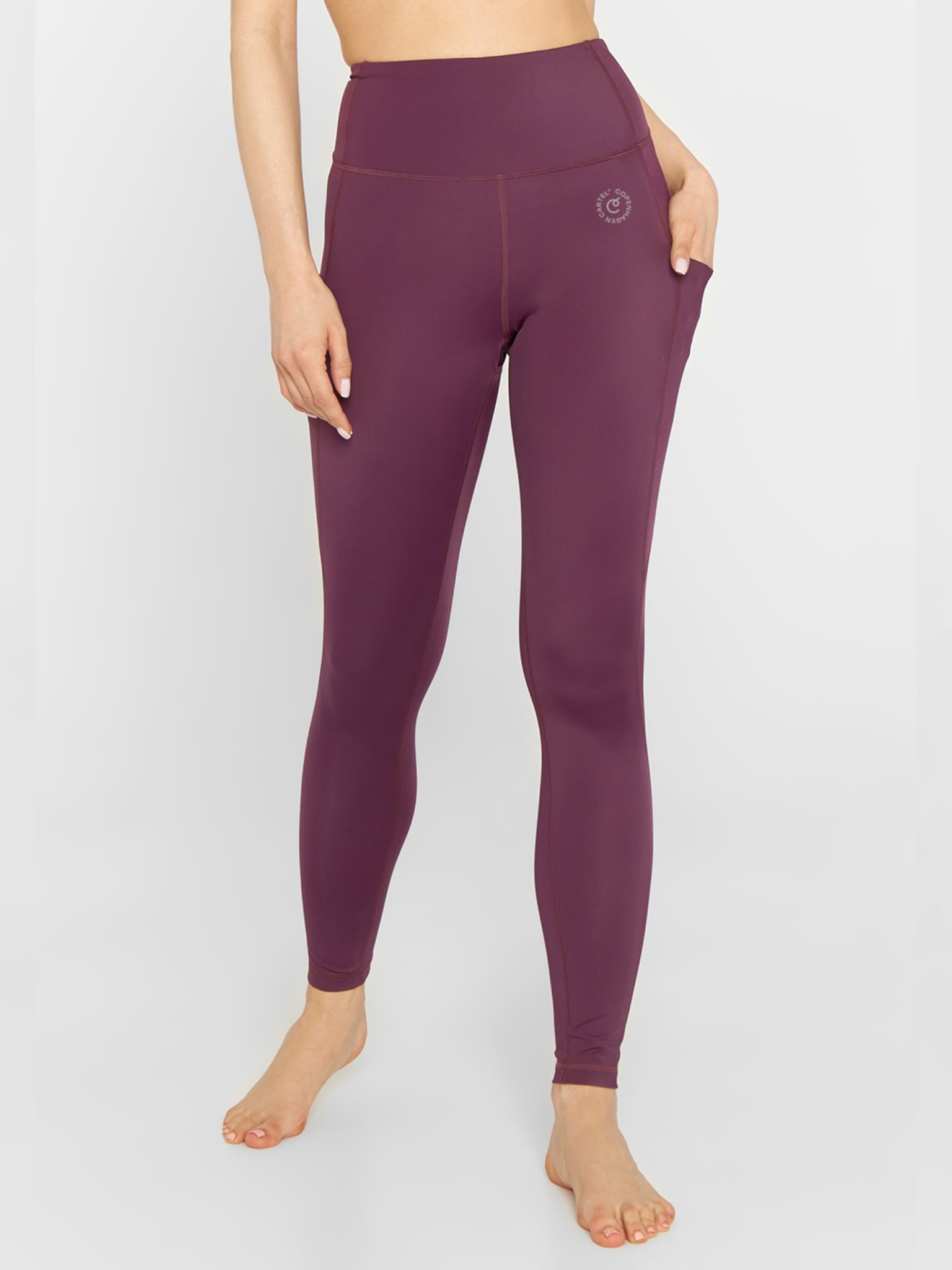 Power high-waist leggings - Deep