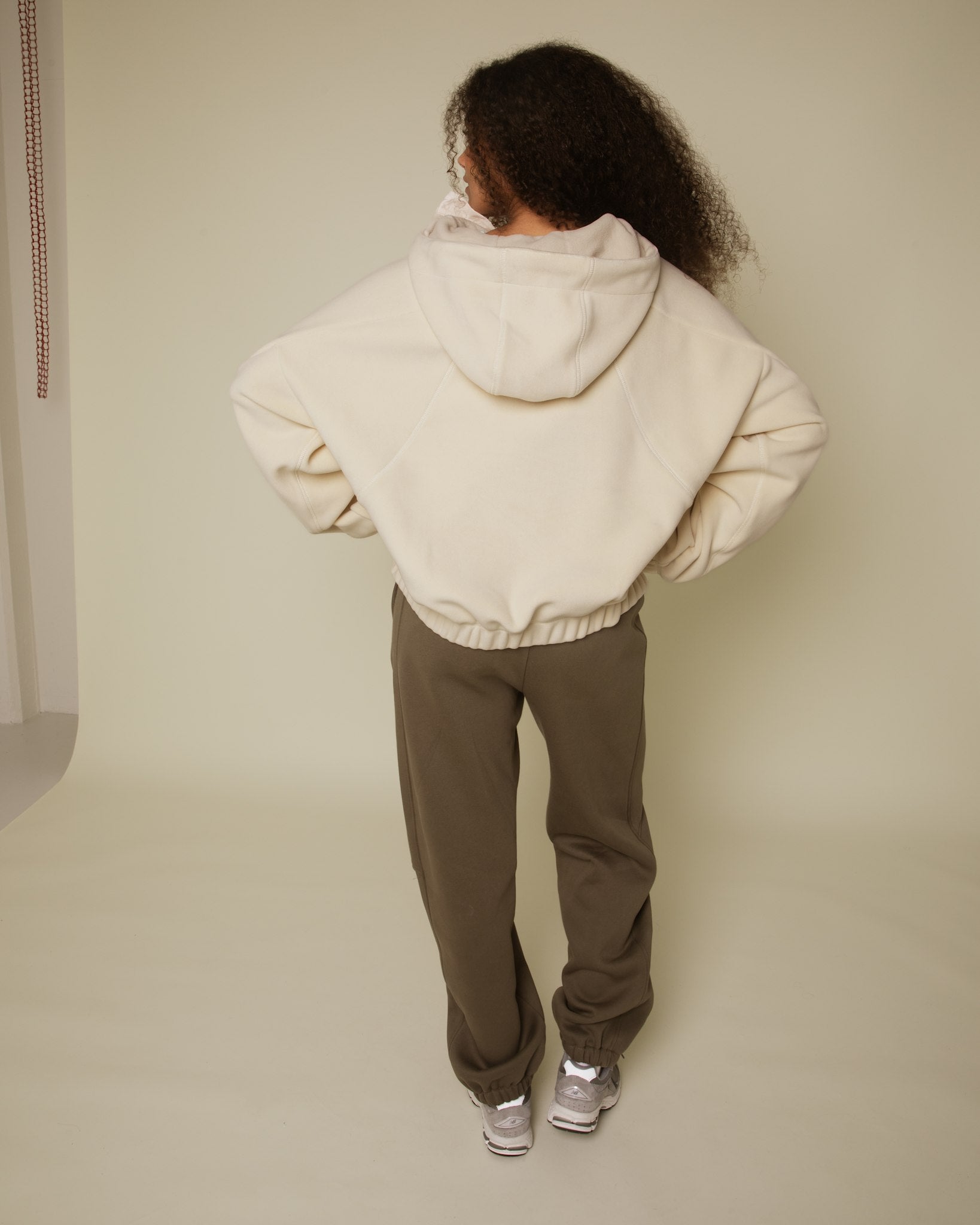 Range bonded fleece jakke m. hætte - Shell