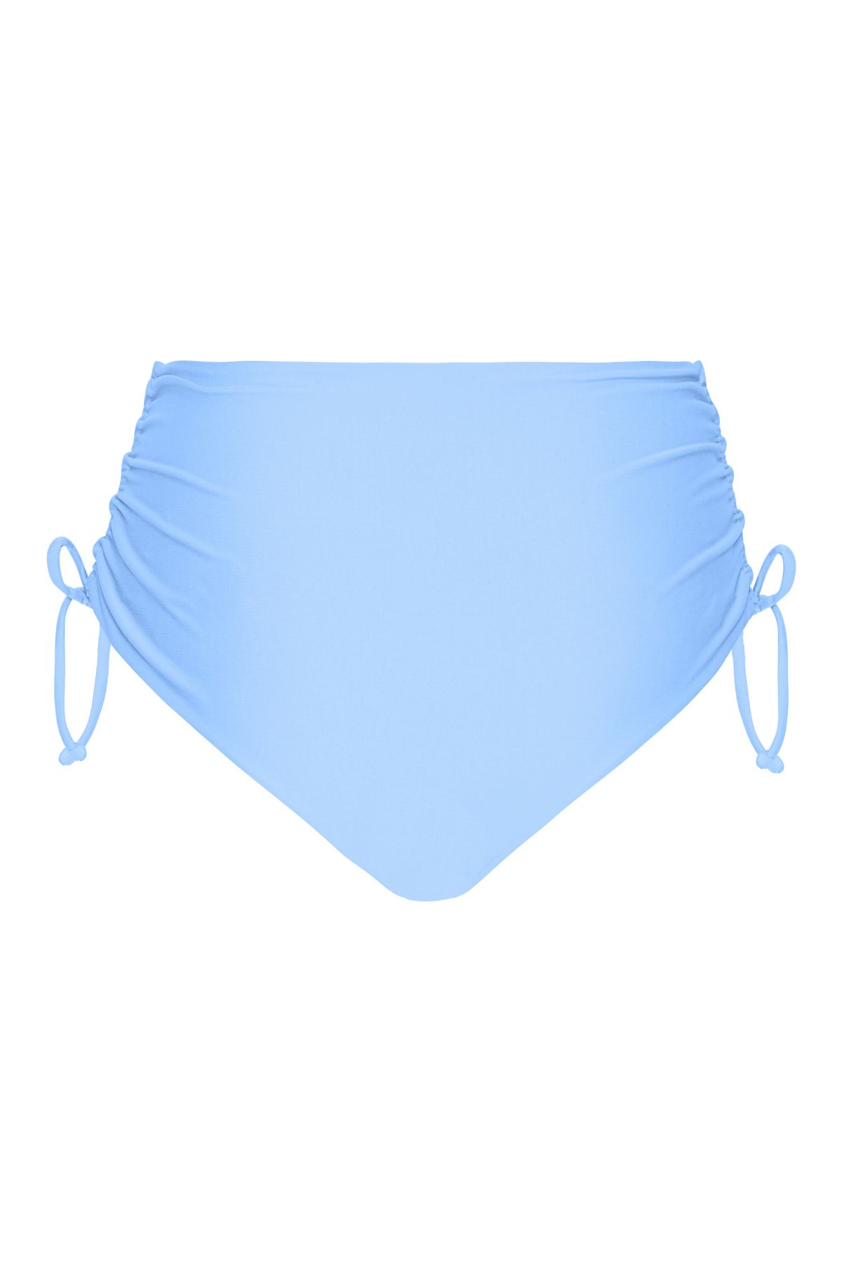 Wanita high-waist adjustable bikini bottom - Clear