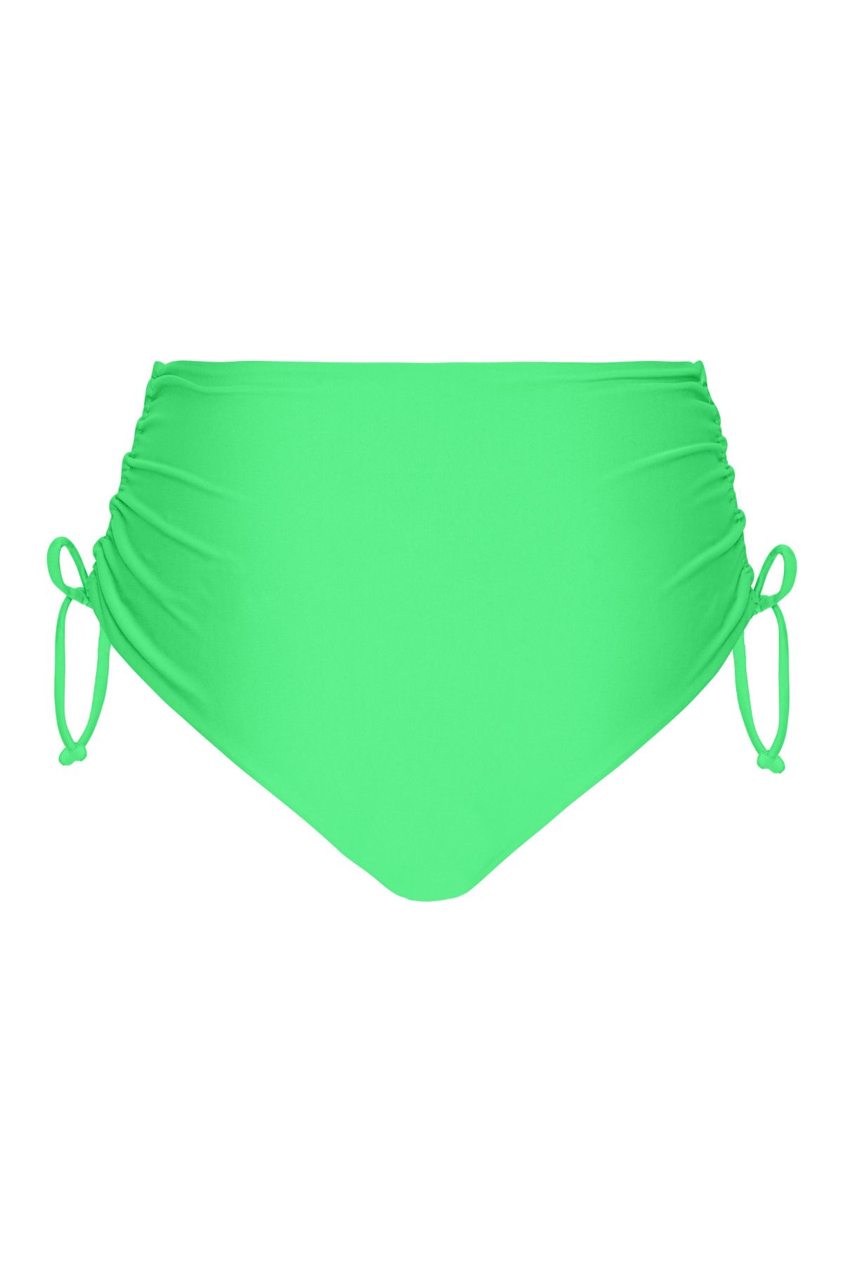 Wanita high-waist adjustable bikini bottom - Earth