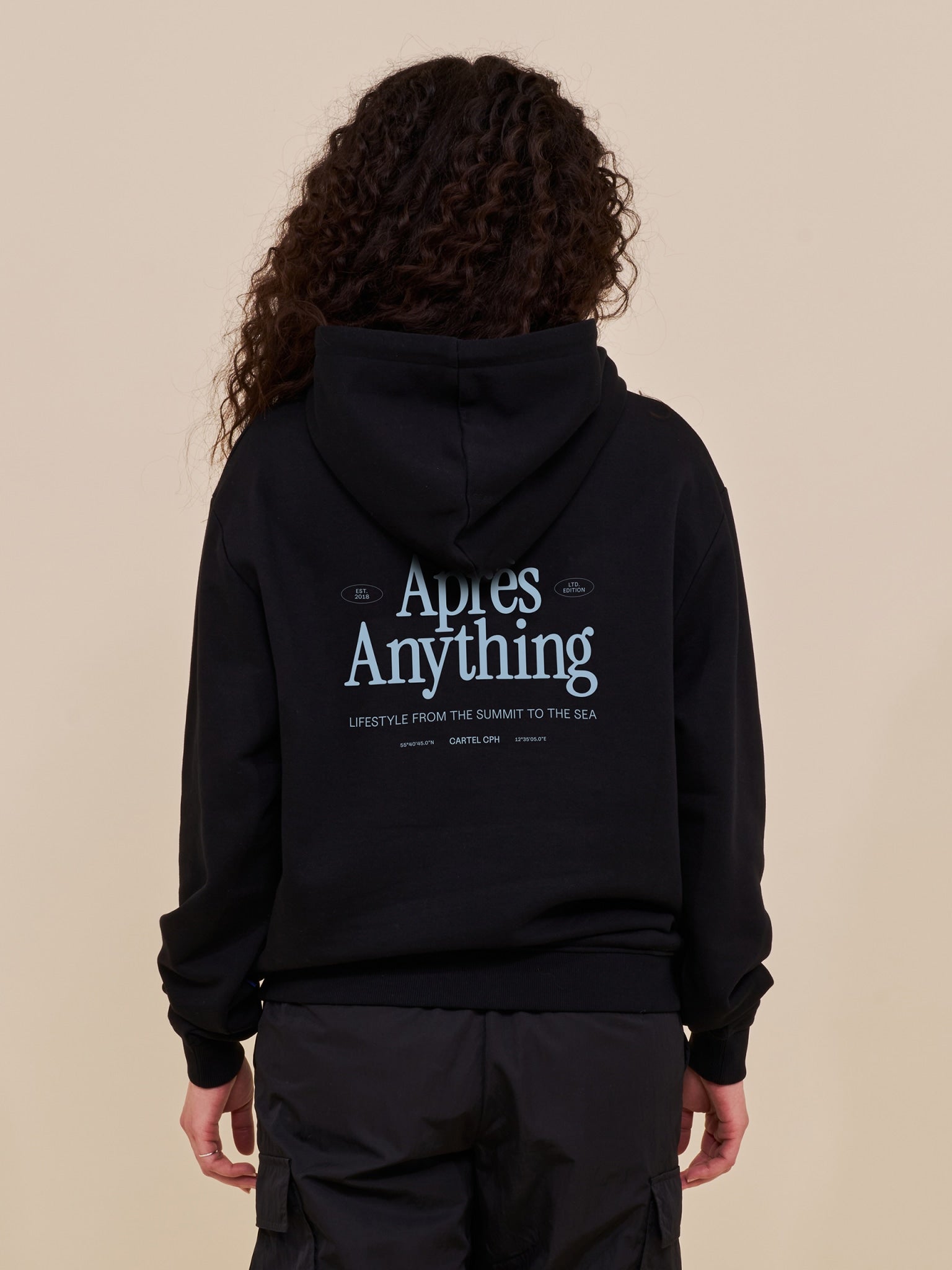 Aprés Anything Statement Hoodie - Nero