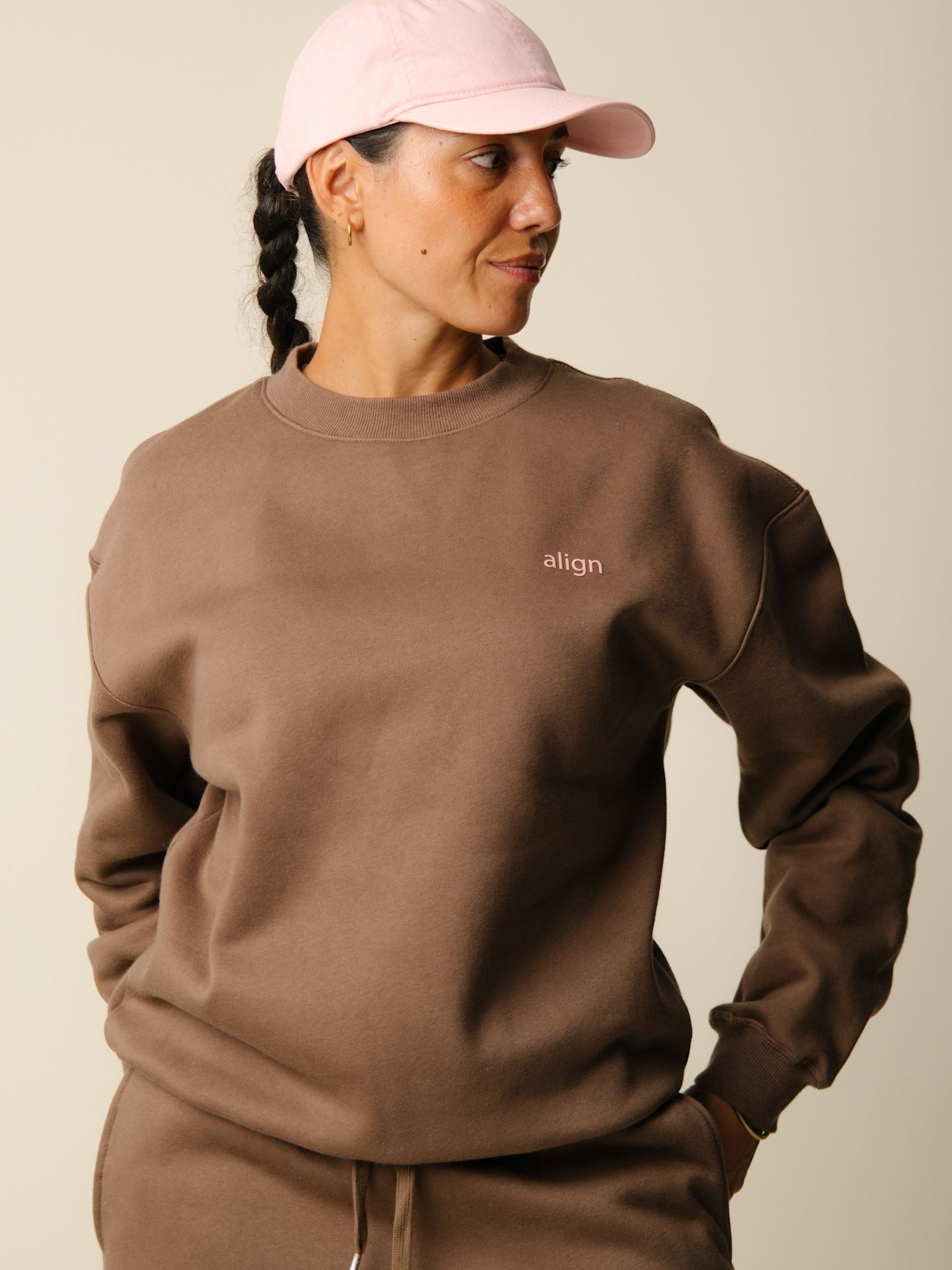 Cartel x Align by Blume oversize sweatshirt - Hazel