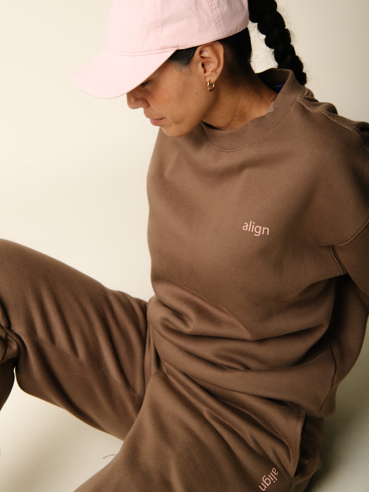Cartel x Align by Blume oversize sweatshirt - Hazel