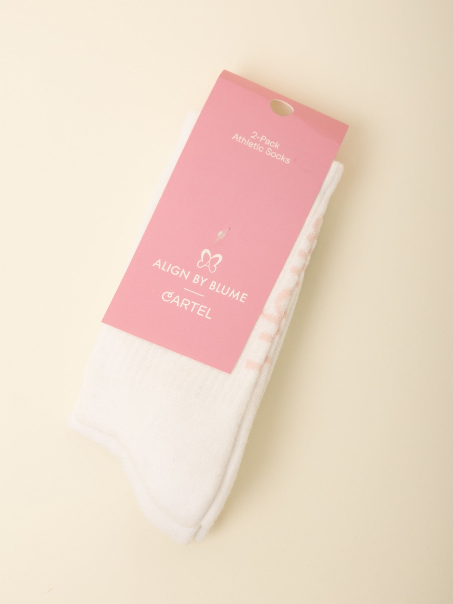 Cartel x Align by Blume 2-pack socks - Shell