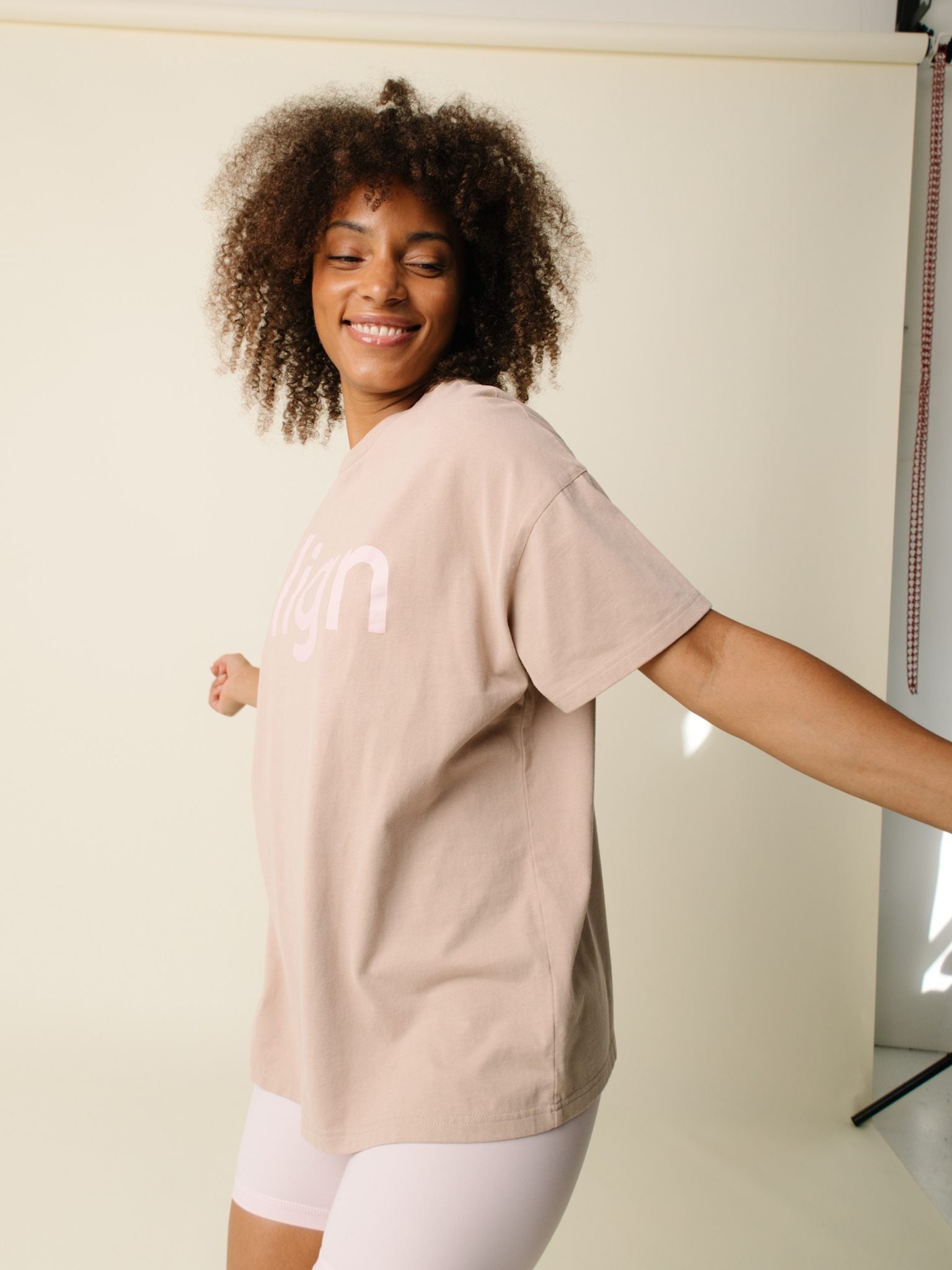 Cartel x Align by Blume oversize tee - Hazel