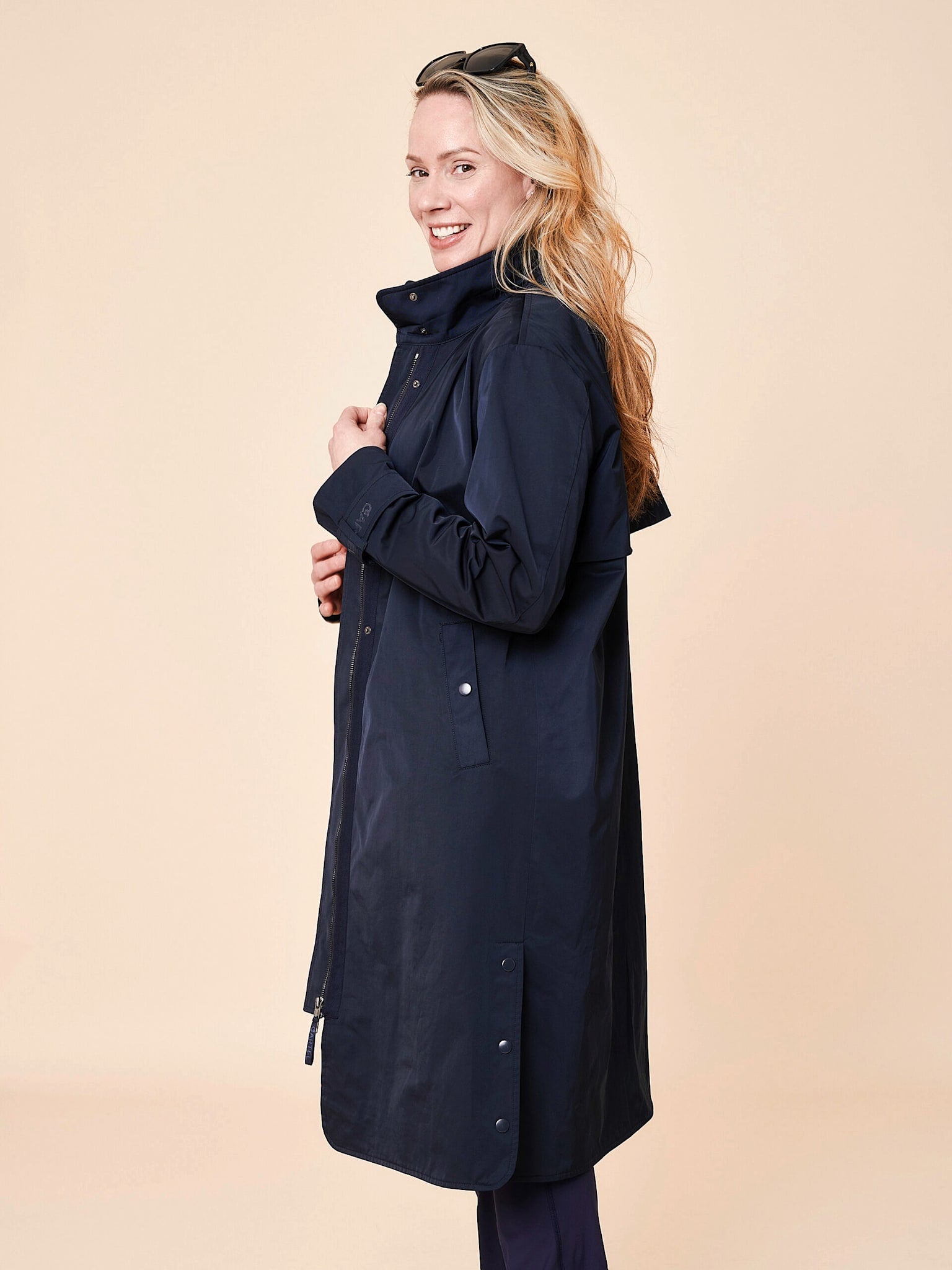 Palermo sportivo trench coat - Ocean