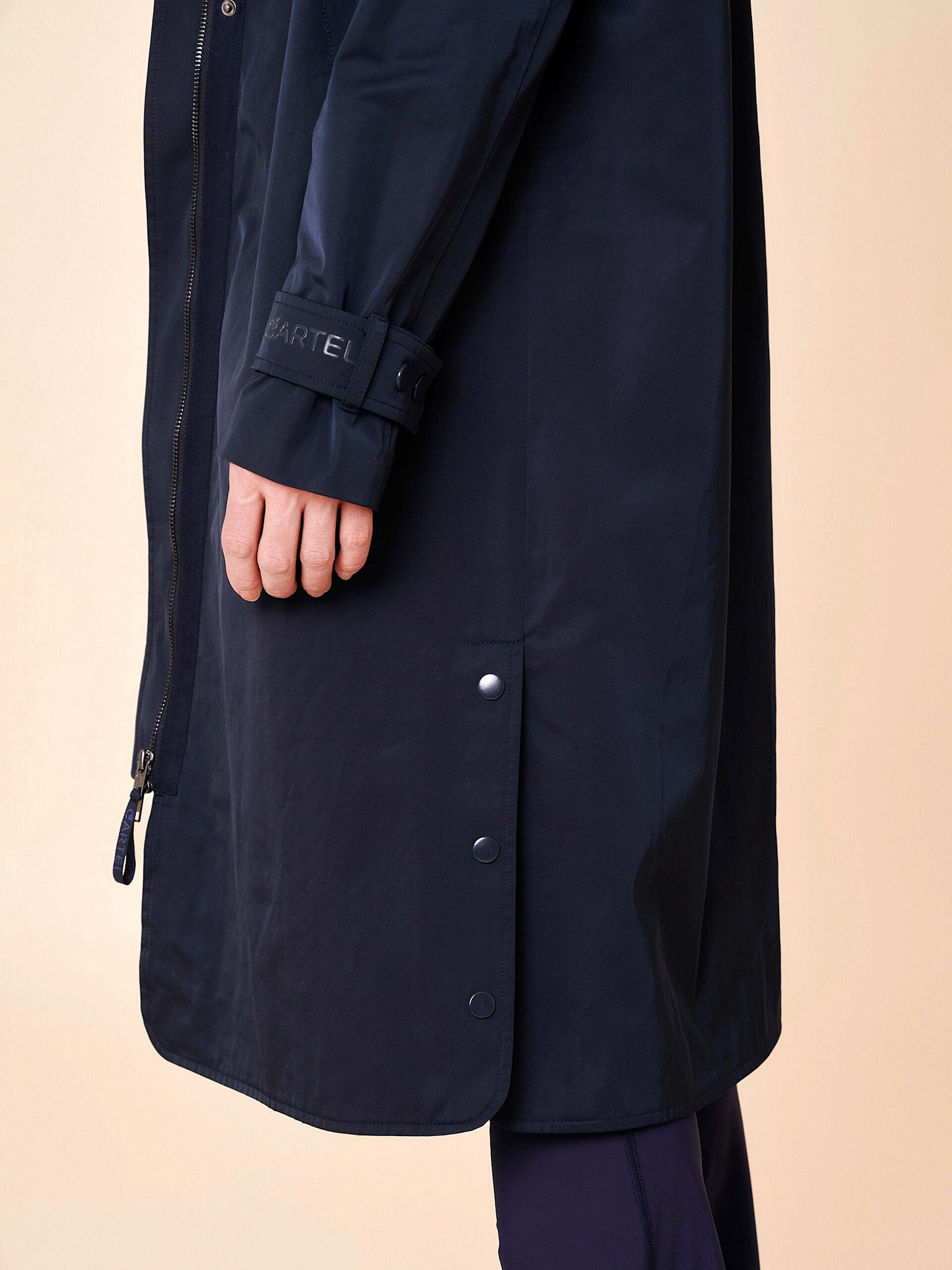 Palermo sportivo trench coat - Ocean