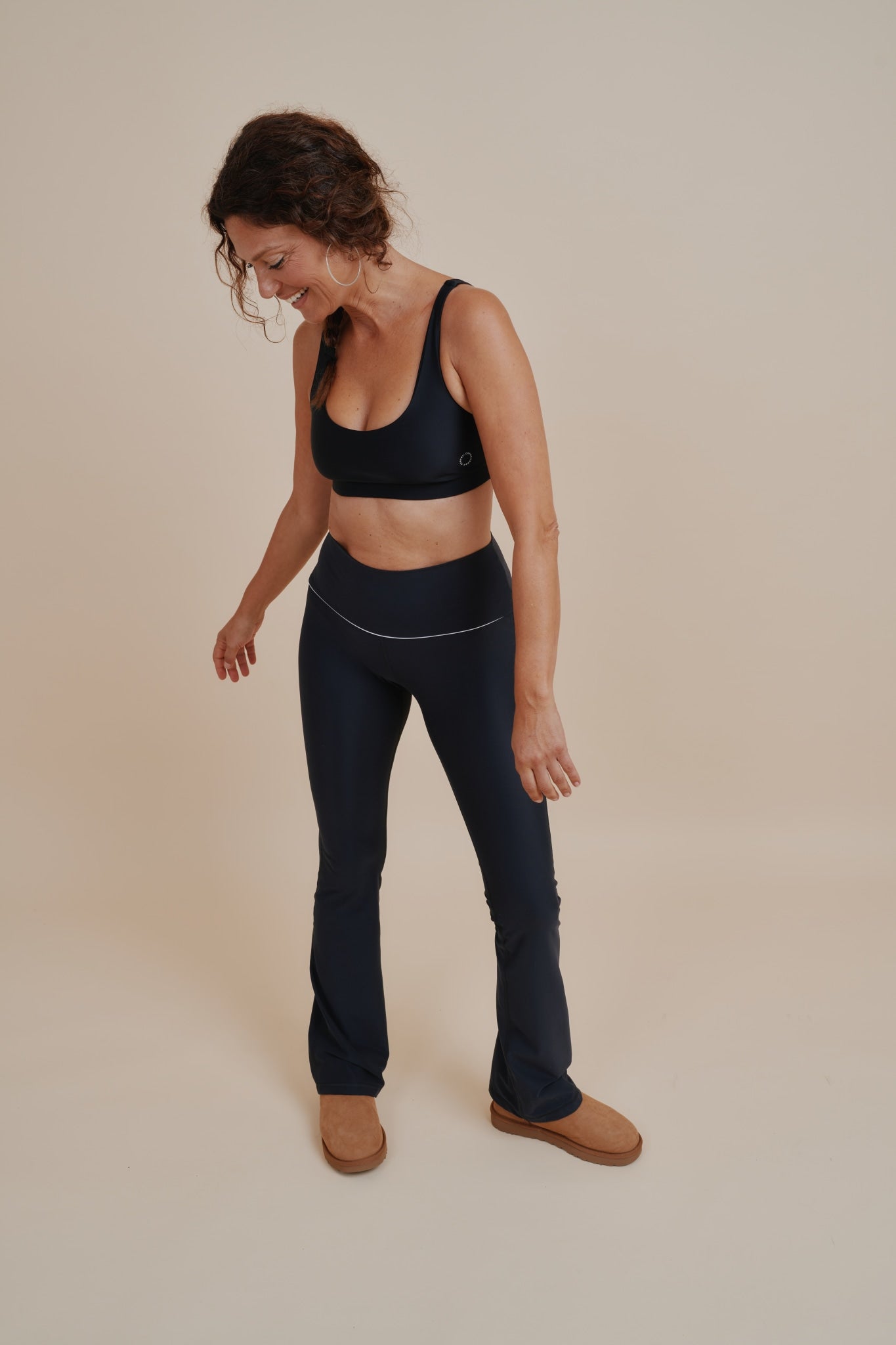 Peak Flare Leggings - Nero