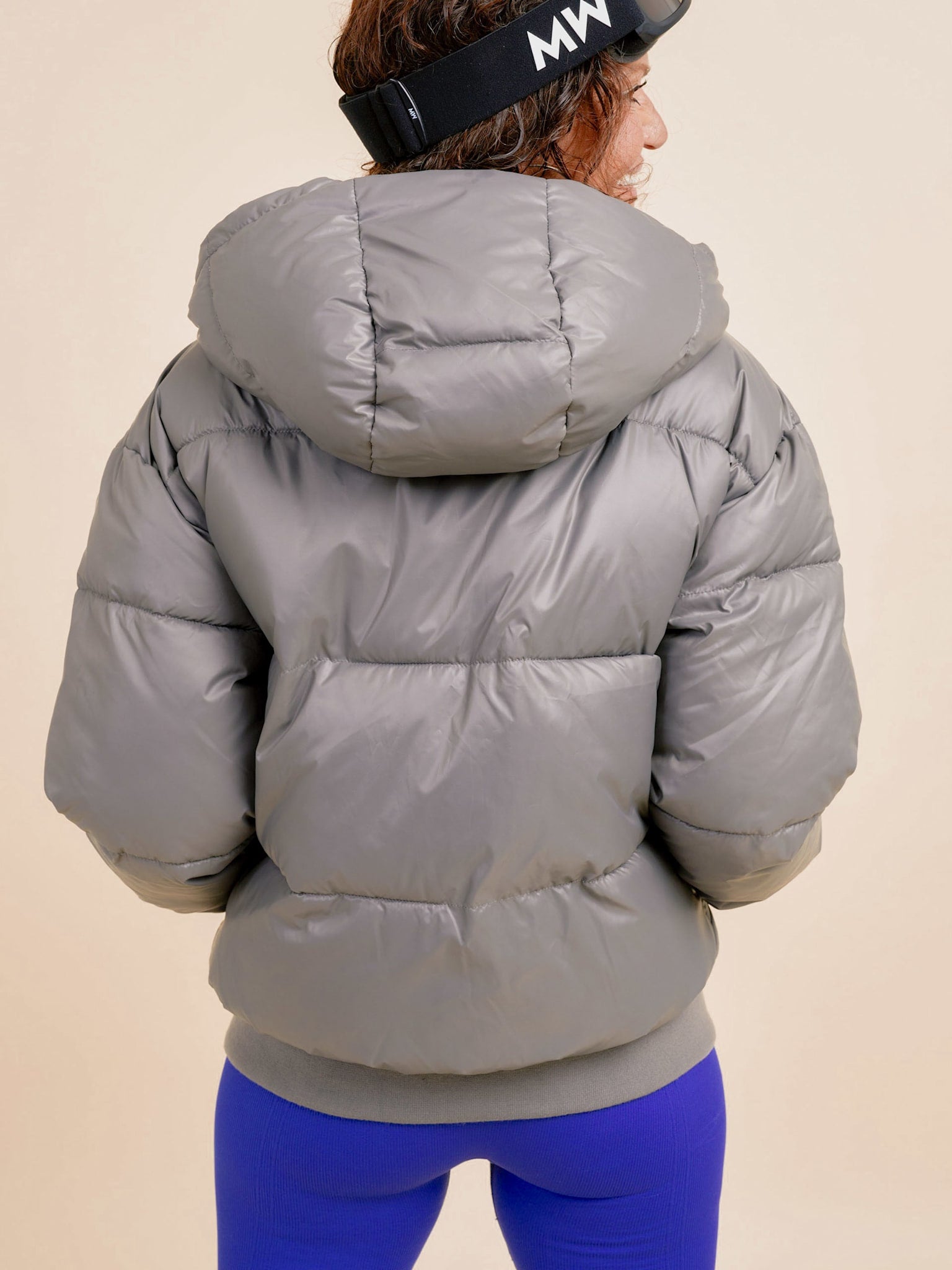 Polar Puffer Jacket Short - Slate