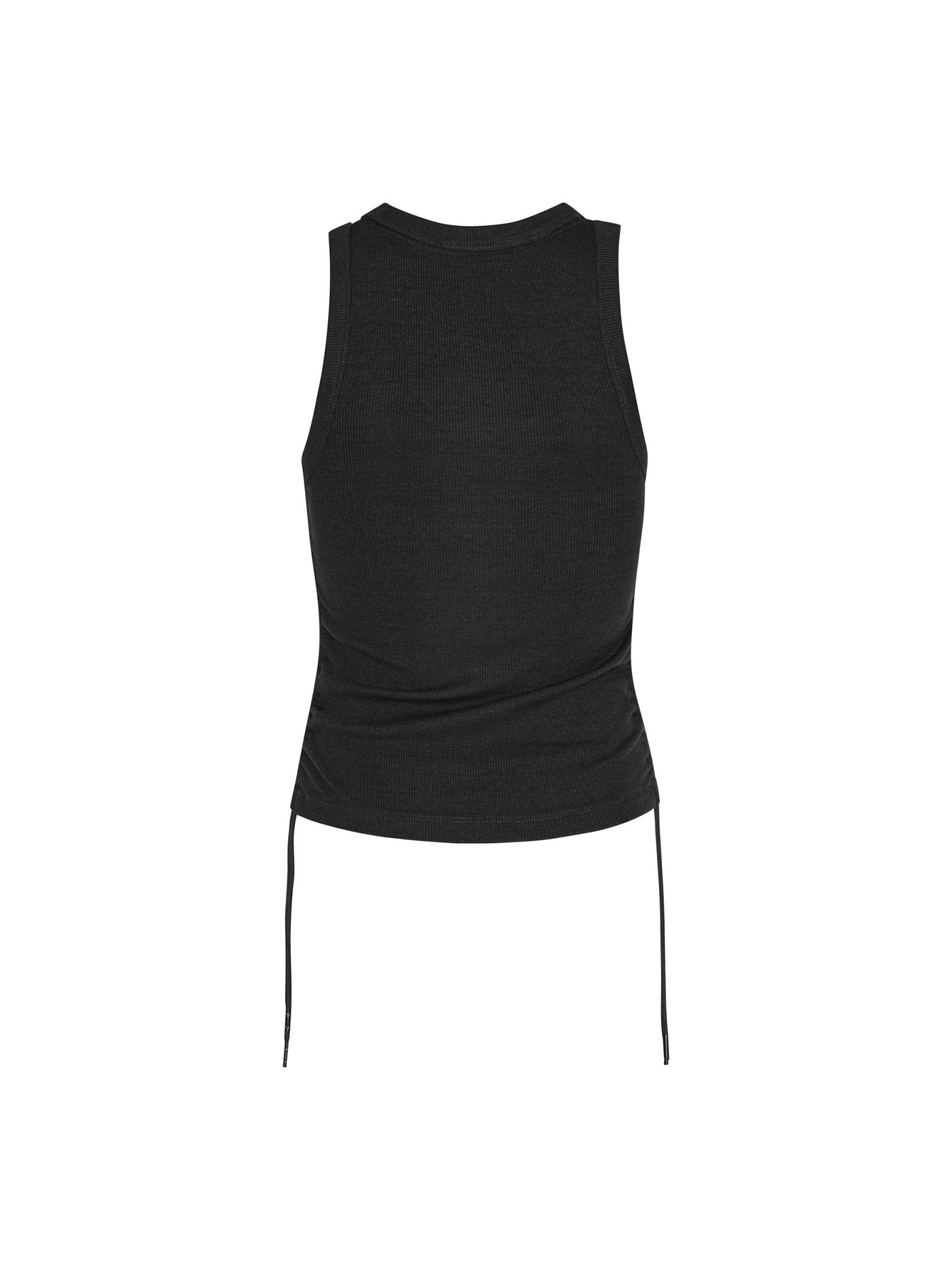 Shore ribbed adjustable OCN Weed® top - Nero