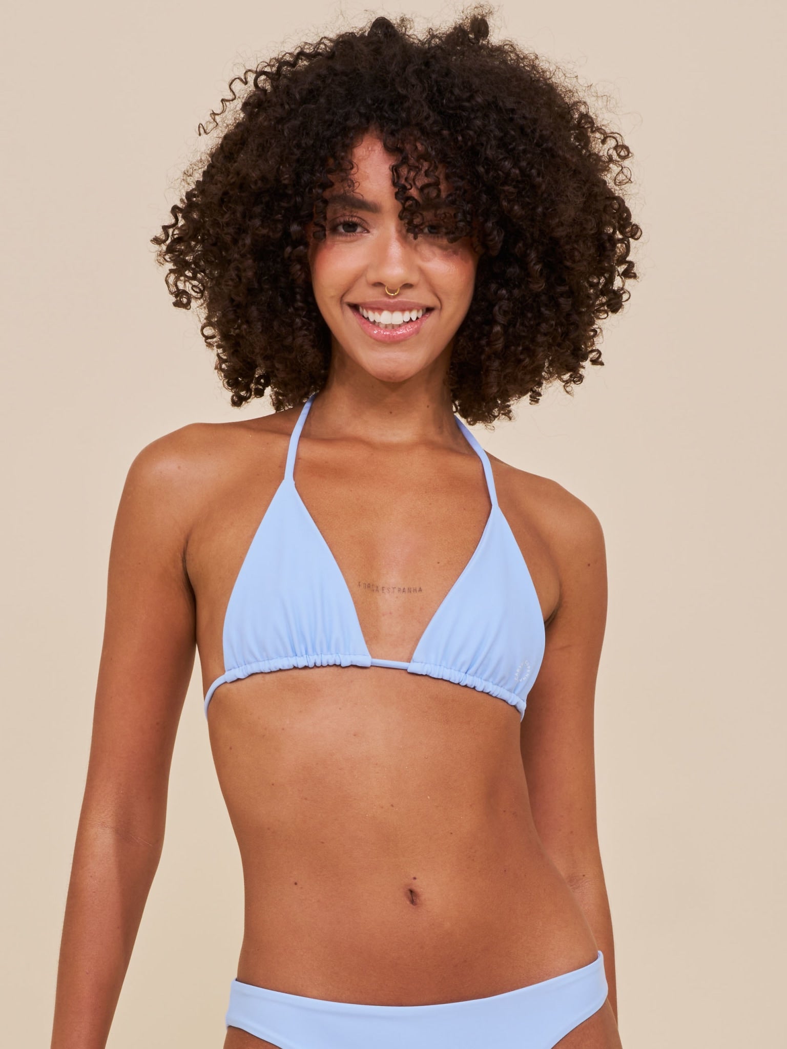 Uluwatu trekants bikini top - Clear