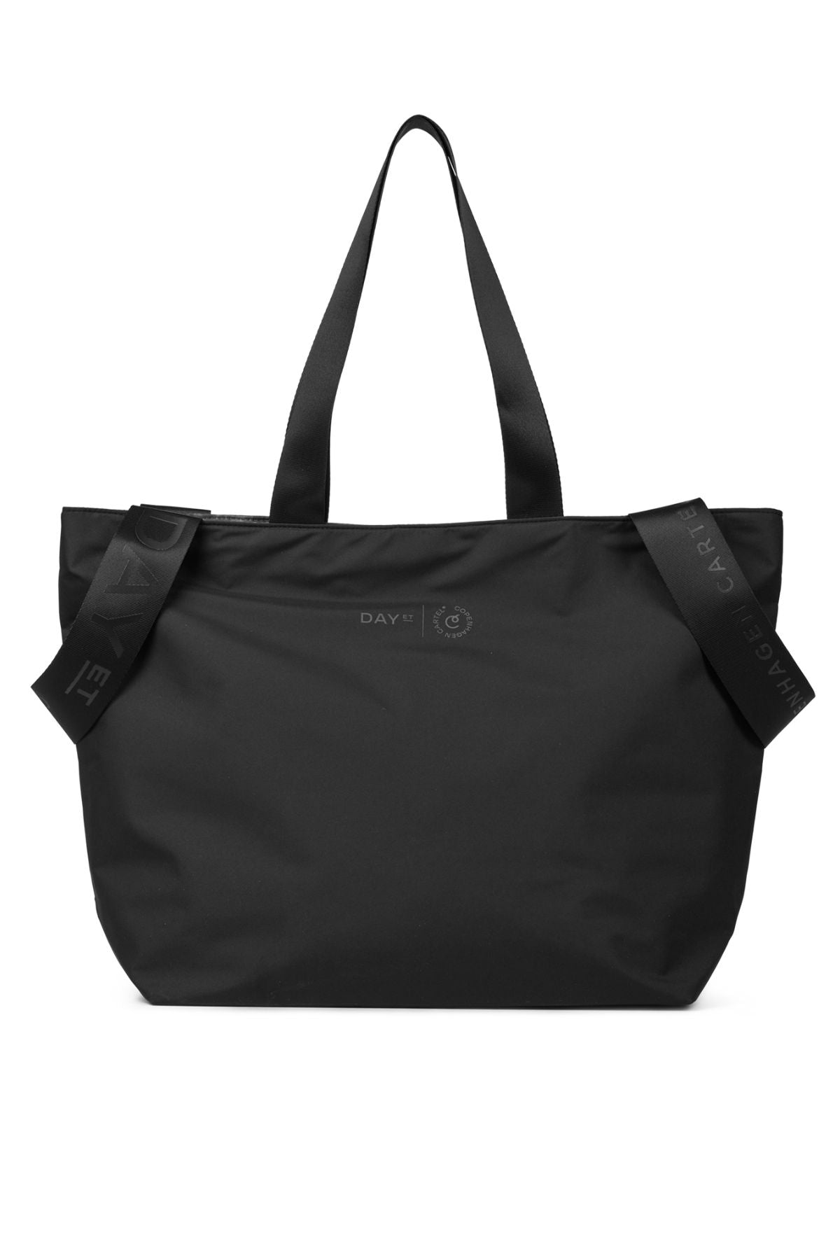 DAY ET x Copenhagen Cartel 2-way tote bag - Nero/Ocean Print